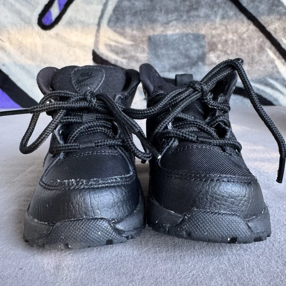 Size 5c - Nike Manoa LTR Boots Shoes TD BQ5374-001 Black Toddler Kids